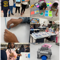 Students utilize new STEM kits in six photos