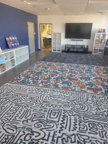 Gerber Hart Community Room with equipment