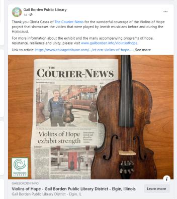 Courier Article by Gloria Casas