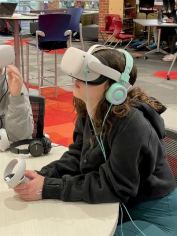 My Library is…Providing “Sliding Glass Doors” with Virtual Reality! 