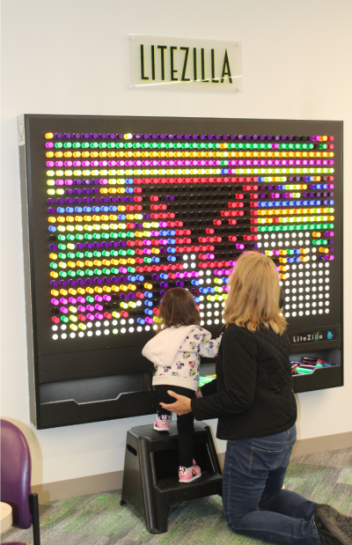 My Library is... LiteZilla Lights Up Lisle Library District