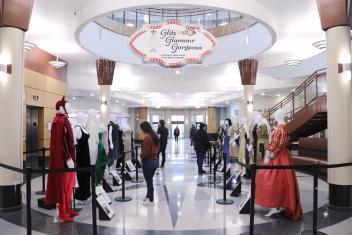 Glitz-Glamour-Gorgeous exhibit front entryway