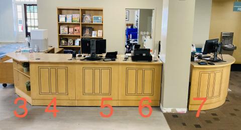 Custom built service desk