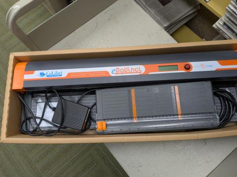 Picture of e-DaVinci machine